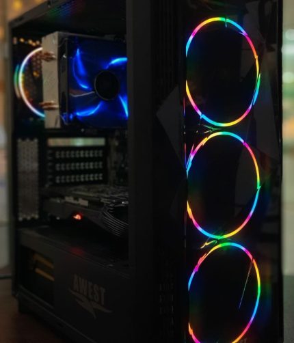 کیس گیمینگ نسل 7 با گرافیک 8 DDR5 هارد 1 ترا