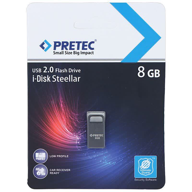 فلش 8 گیگ پرتک Pretec i-Disk Steellar