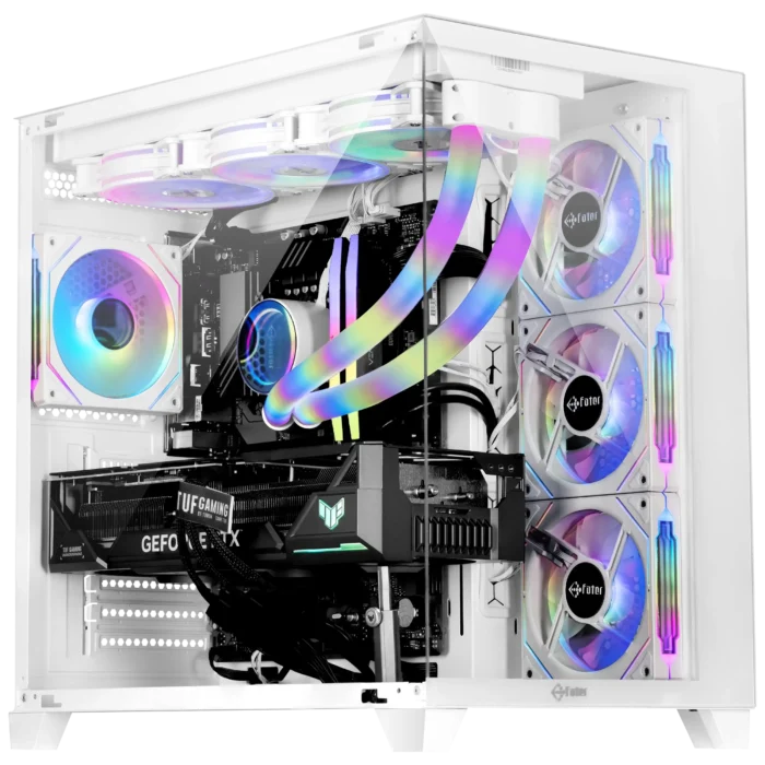 کیس اسمبل شده بازی سازی پارسیان سری آمیتیست مدل Fater FS-GameMaking با کیس مدل fater-fg-880w