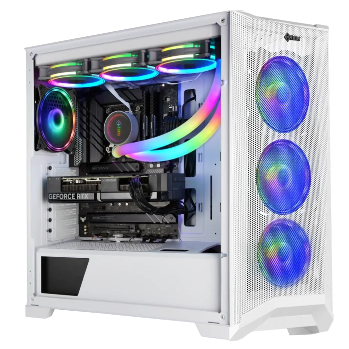 کیس اسمبل شده بازی سازی پارسیان سری آمیتیست مدل Fater FS-GameMaking با کیس مدل fater-fg-880w