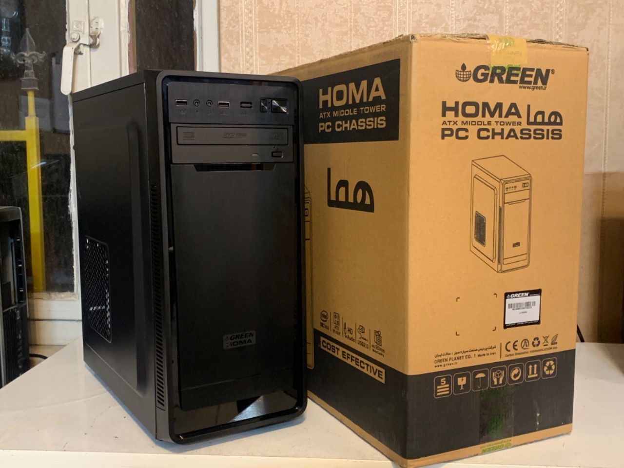 کامپیوتر گیمینگ طراحی اداری خانگی نسل ۱۰ Core i5 با رم ۱۶ گیگ گرافیک 8 گیگ DDR5