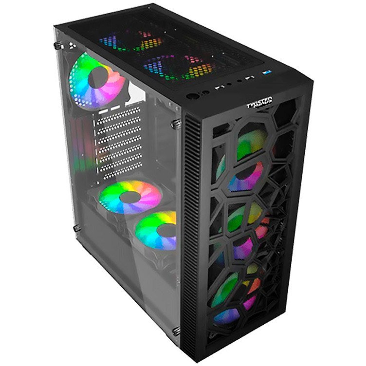 کیس RGBگیمینگ طراحی اداری خانگی CORI7 رم 16 گیگ هارد 1 ترا گرافیک 8 گیگ DDR5 کد H2 با گارانتی